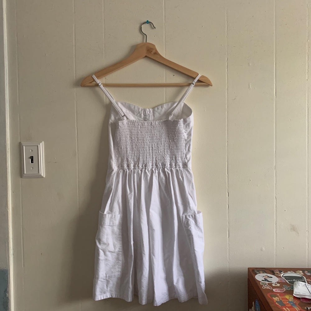 White Mini Dress - Picture 2 of 2